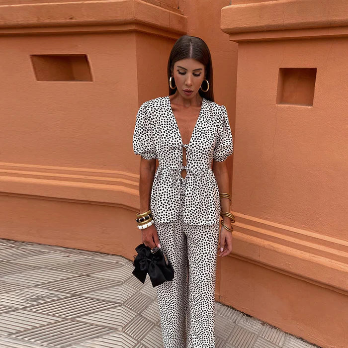 Élodie | Ensemble d’été chic deux pièces pour un look élégant et tendance