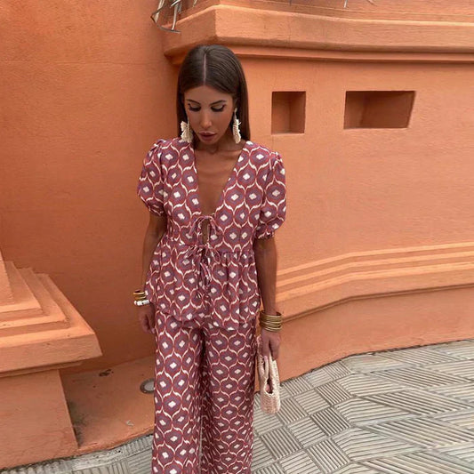 Élodie | Ensemble d’été chic deux pièces pour un look élégant et tendance