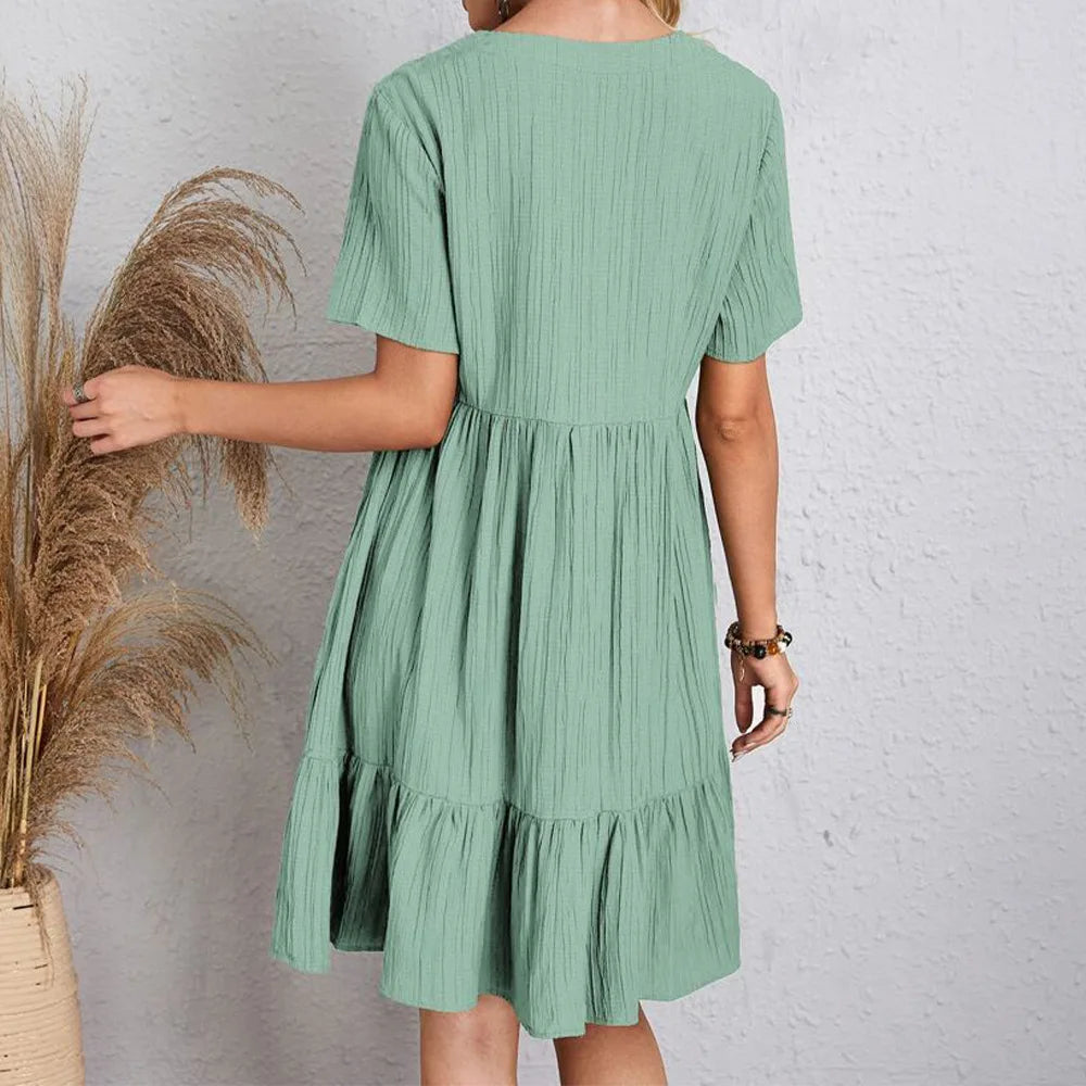 Élise | Outlet rare : Robe d'été décontractée époustouflante