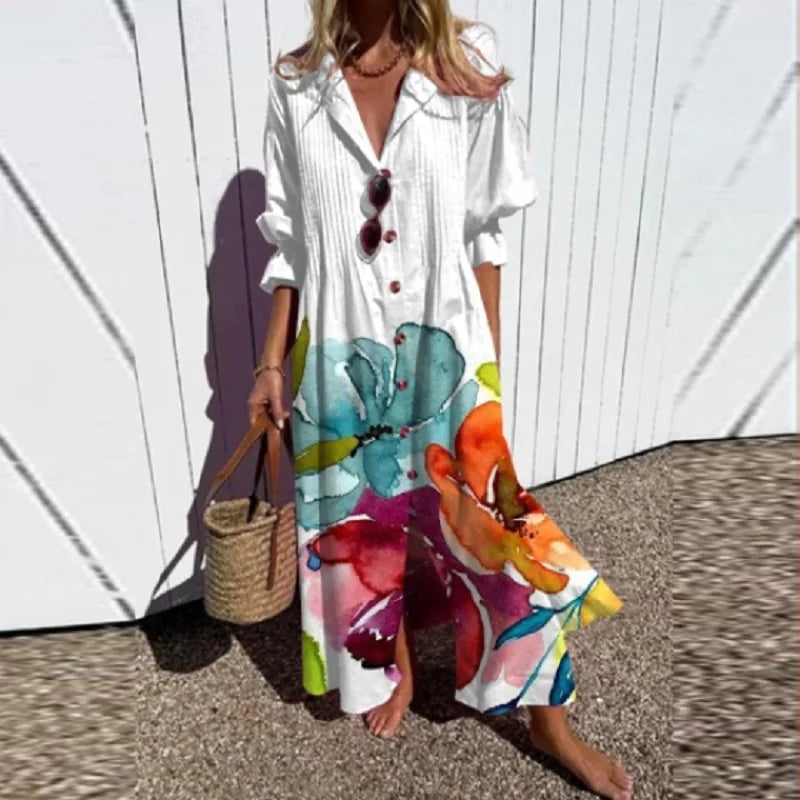 Robe Boho Odessa – Style Bohème Décontracté et Élégant
