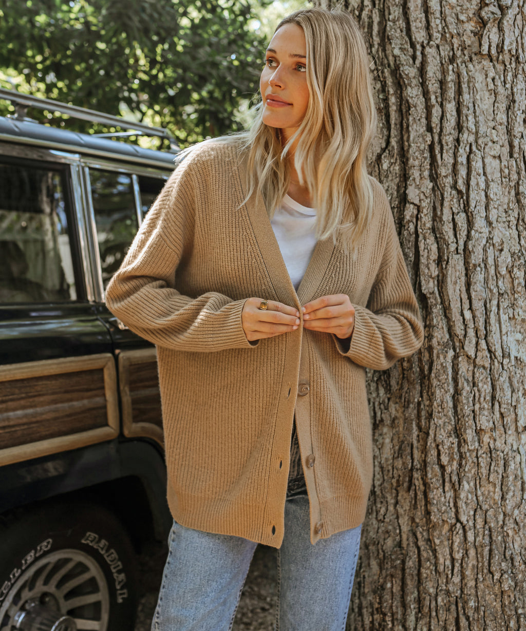 Elegante Knopen Cardigan