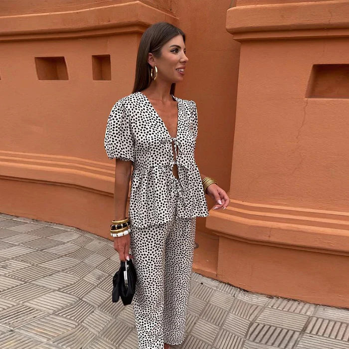 Élodie | Ensemble d’été chic deux pièces pour un look élégant et tendance