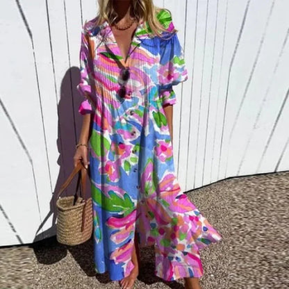 Robe Boho Odessa – Style Bohème Décontracté et Élégant