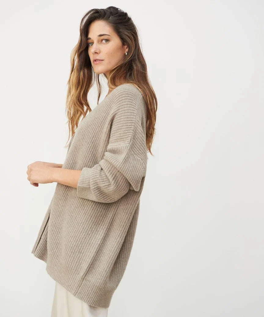 Elegante Knopen Cardigan