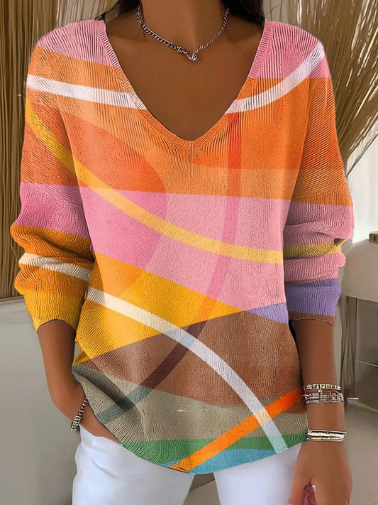 MADELEINE | Pull à col en V